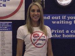 Jessica Jones was the spokesmodel at the eQSL.cc booth at the Dayton Hamvention in 2004 Jessica Jones.jpg